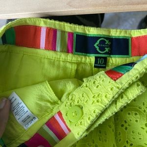 Lime Green summer shorts